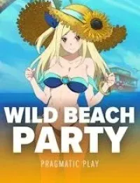 wild beach party slot logo